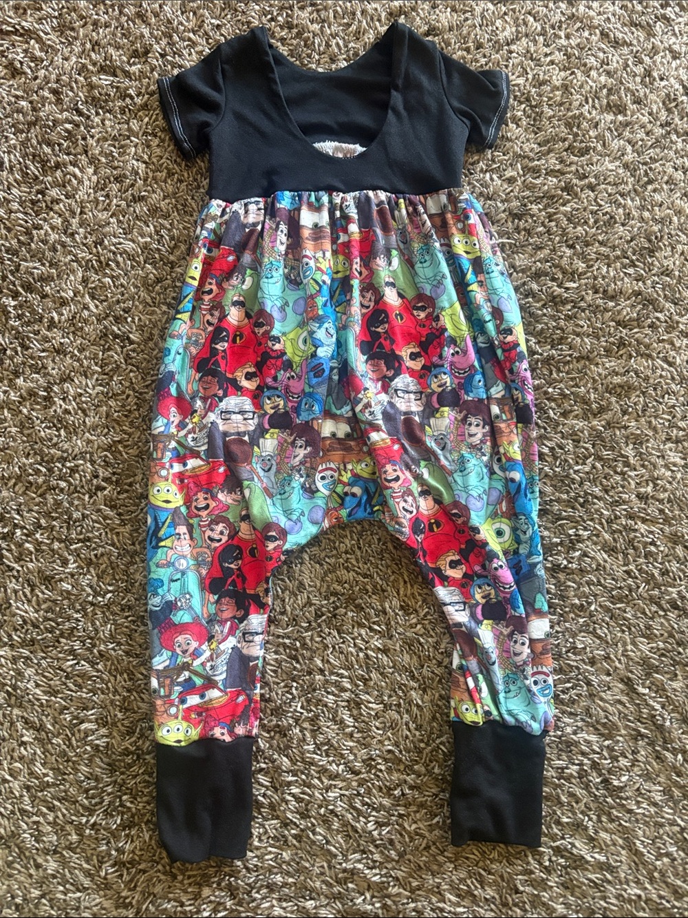 Disney themed 3t girl romper